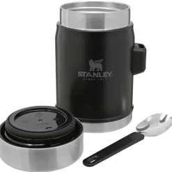 Popote Stanley The Legendary Food Jar + Spork 0.4L Matte Black Pebble