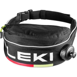 Porte-Gourde Leki Drinkbelt Thermo Black Bright Red Neon Yellow