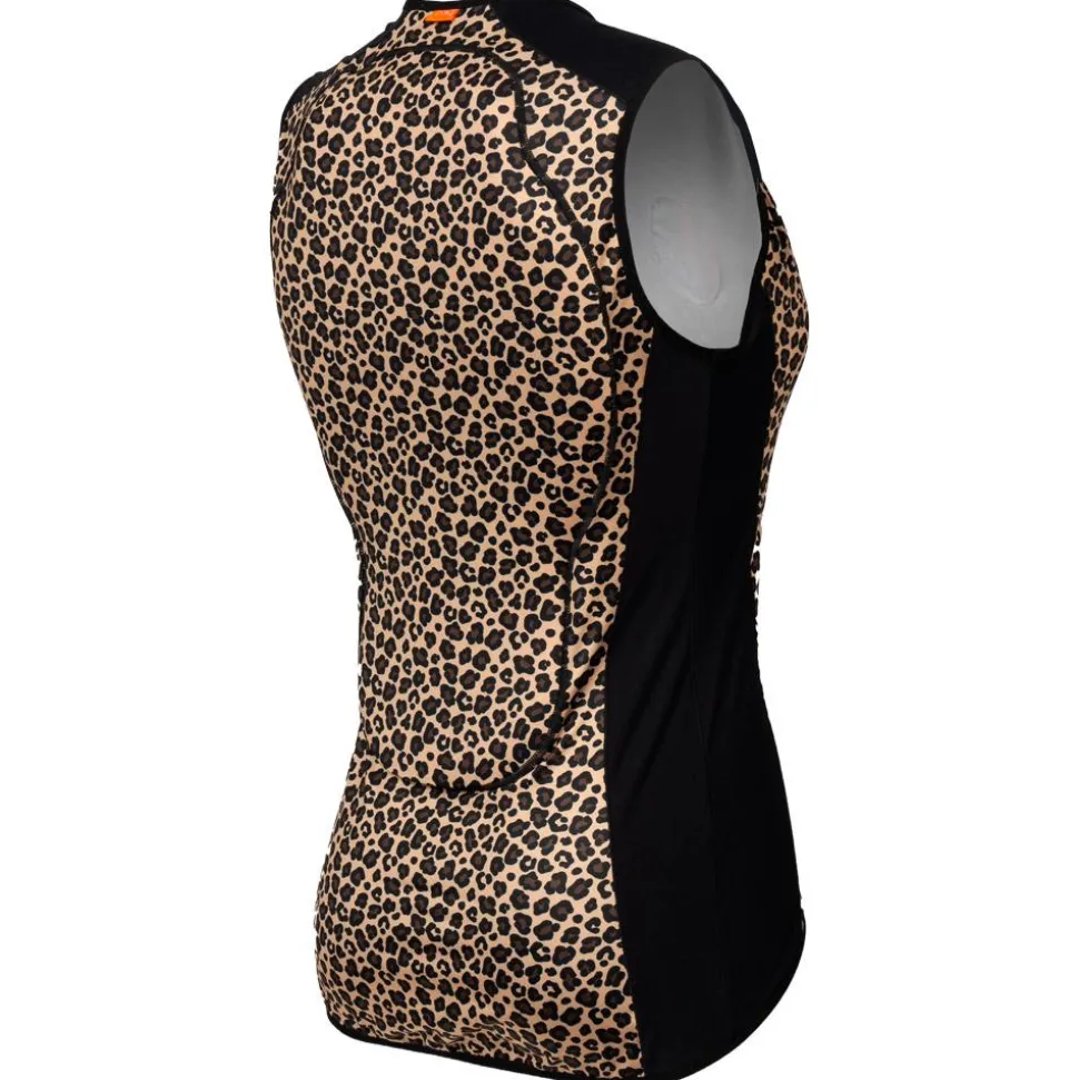 Protection dorsale L'Armure Française Ilem Women Leopard Yellow