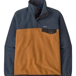 Pull Patagonia Lightweight Synchilla Snap-T Deer Brown