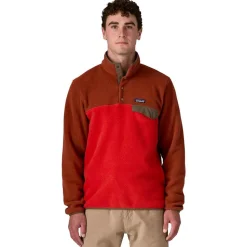 Pull Patagonia Lightweight Synchilla Snap-T Amanita Red