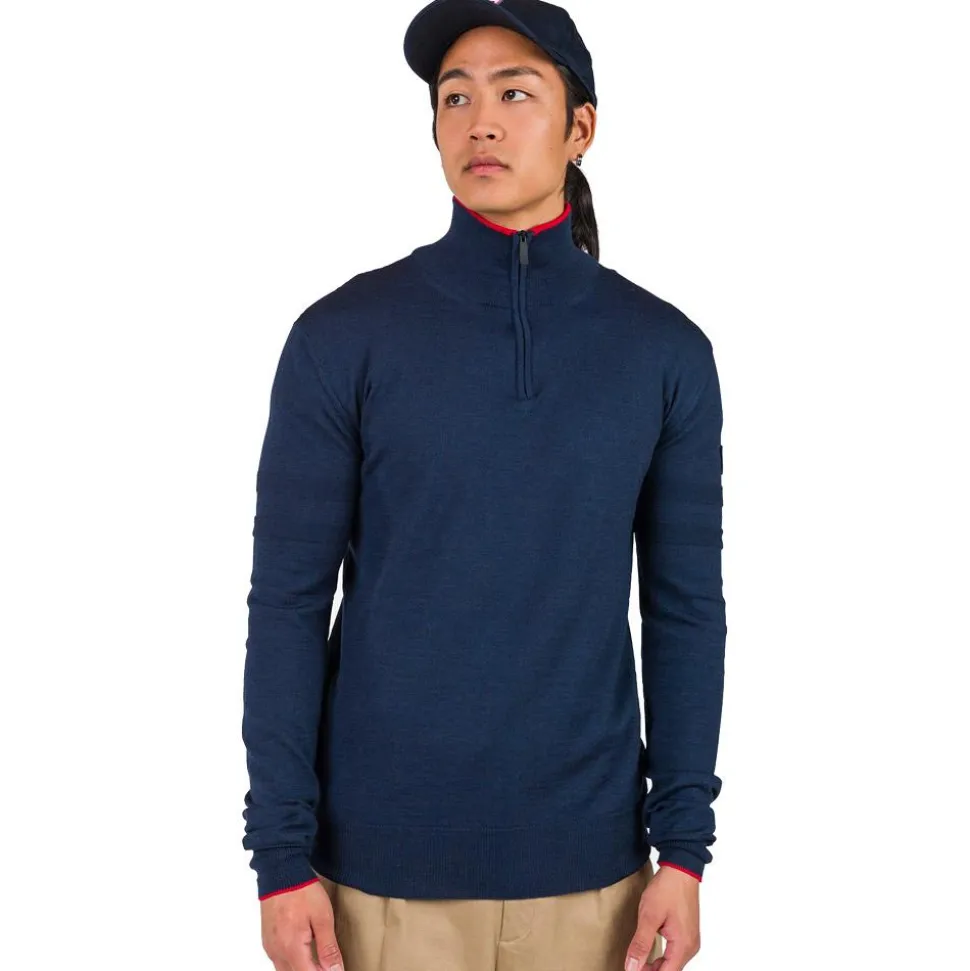 Pull Rossignol Stripe Hz Knit New Dark Navy