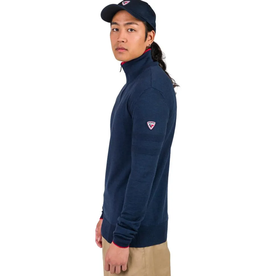 Pull Rossignol Stripe Hz Knit New Dark Navy