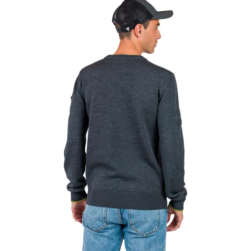 Pull Rossignol Stripe Rn Knit New Onyx Grey