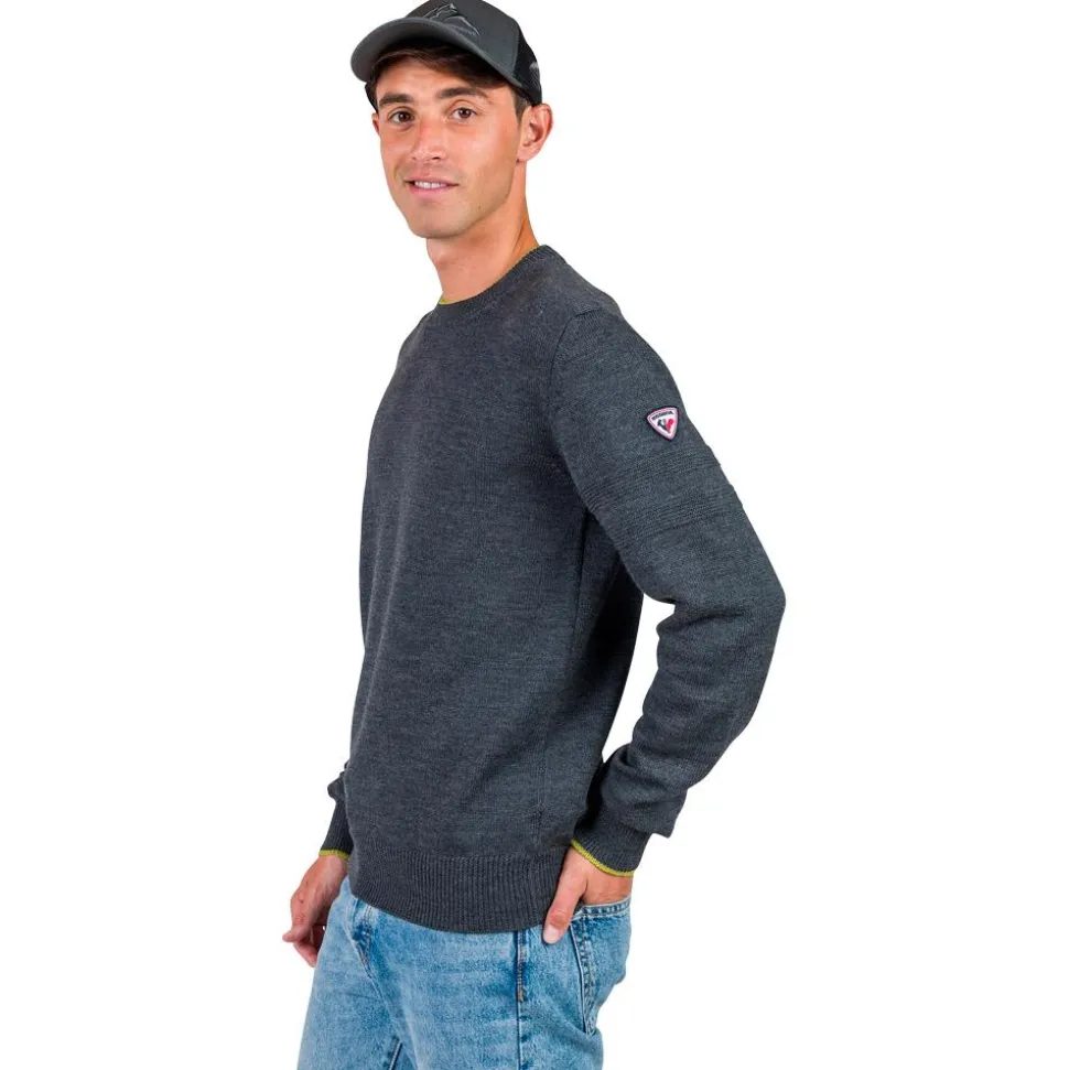 Pull Rossignol Stripe Rn Knit New Onyx Grey