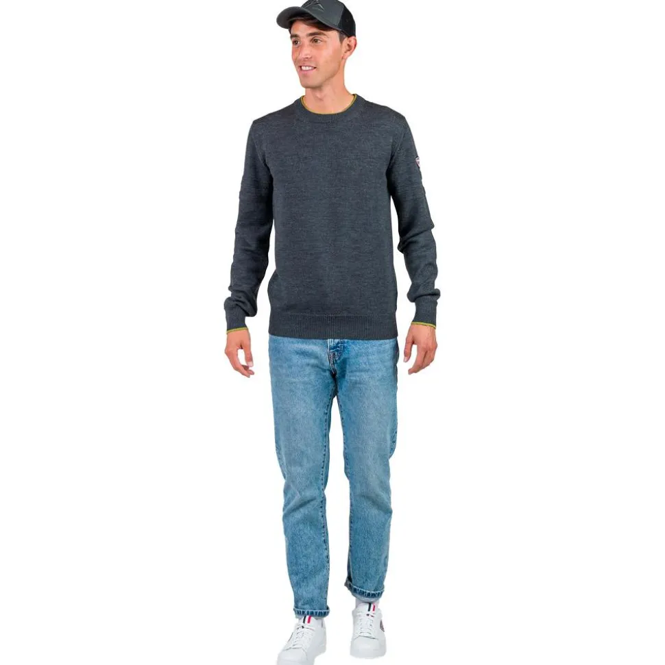 Pull Rossignol Stripe Rn Knit New Onyx Grey