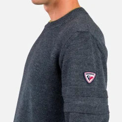 Pull Rossignol Stripe Rn Knit New Onyx Grey