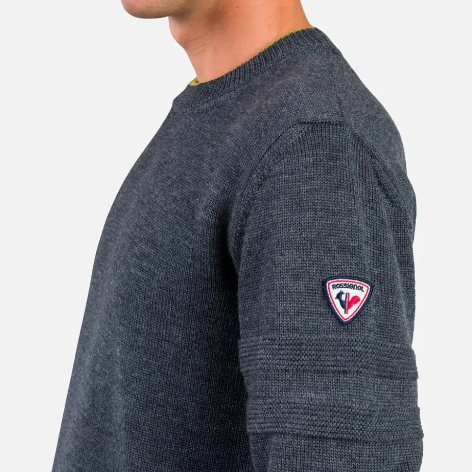 Pull Rossignol Stripe Rn Knit New Onyx Grey