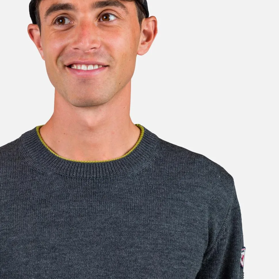 Pull Rossignol Stripe Rn Knit New Onyx Grey
