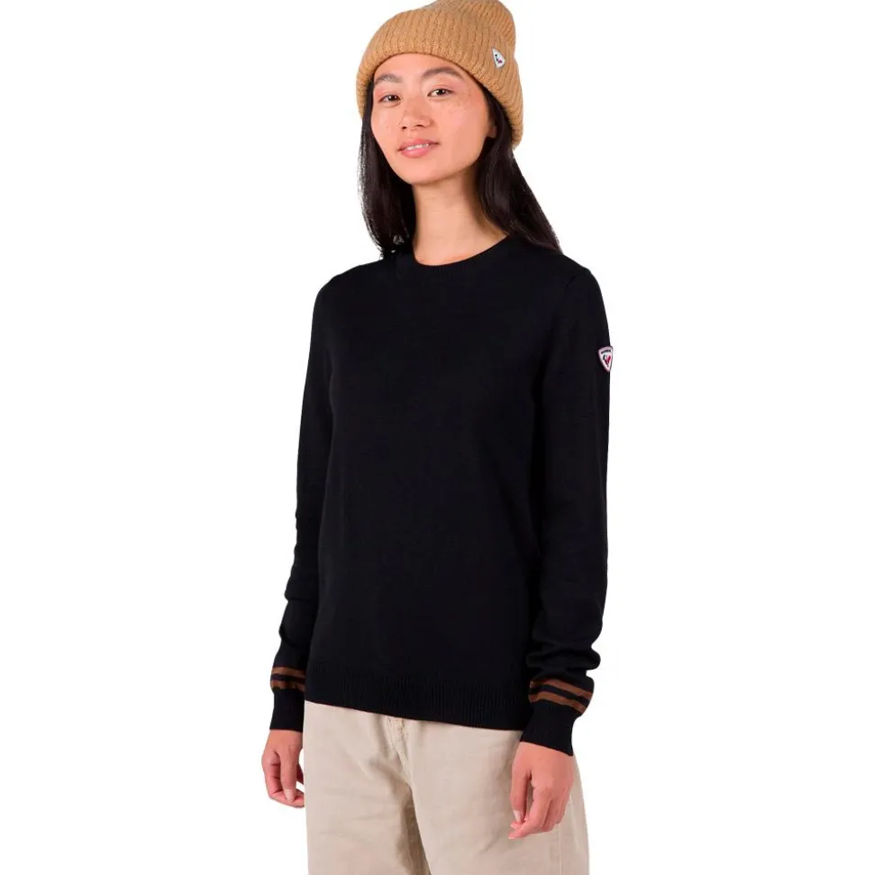 Pull Rossignol W Corporate Crew Neck Black