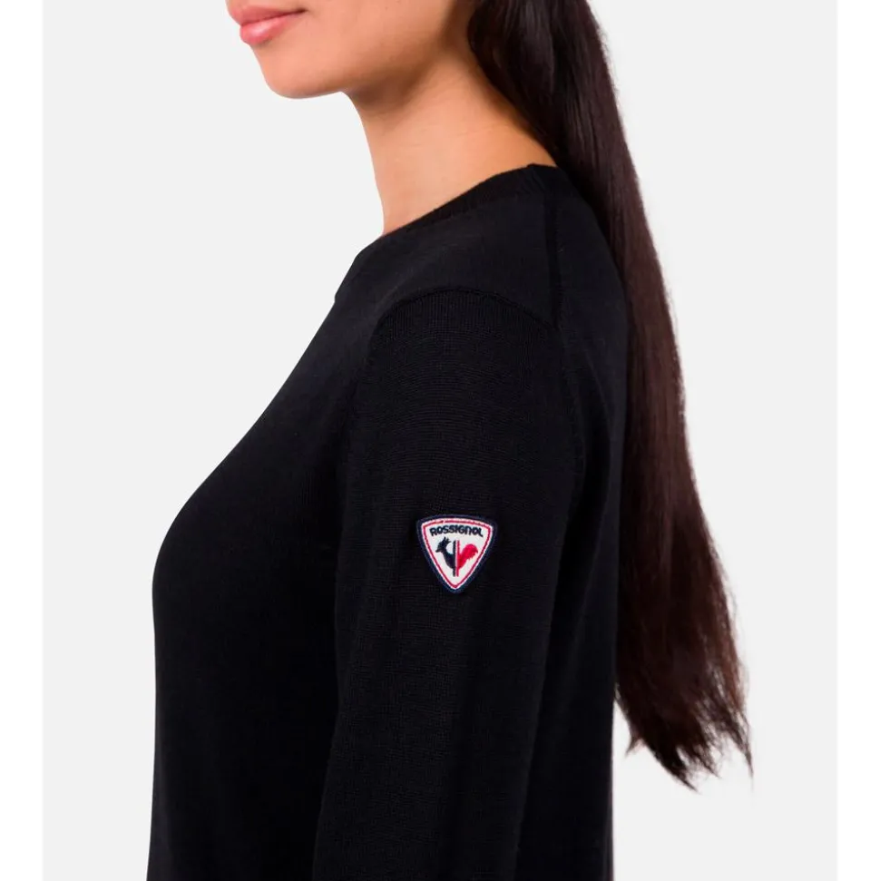 Pull Rossignol W Corporate Crew Neck Black