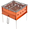 Réchaud Lacal Compact Barbecue /Oven Orange