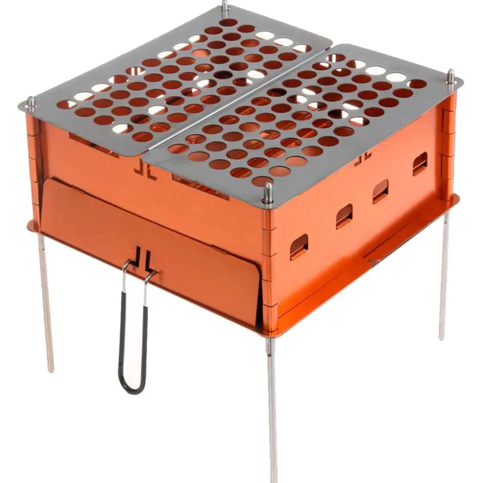 Réchaud Lacal Compact Barbecue /Oven Orange