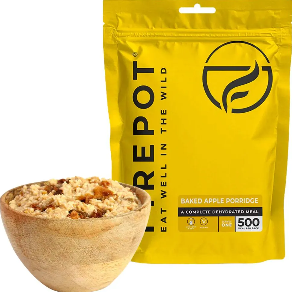 Repas Lyophilisé Firepot Porridge Aux Pommes 150 g.