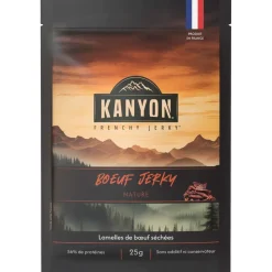 Repas Lyophilisé Kanyon Sachet 25 g. Jerky Boeuf Nature