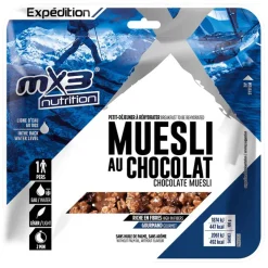 Repas Lyophilisé MX3 Muesli Chocolat 110 g.