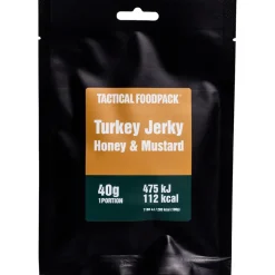 Repas Lyophilisé Tactical Foodpack Jerky de Dinde au Miel et à la Moutarde 40 g.