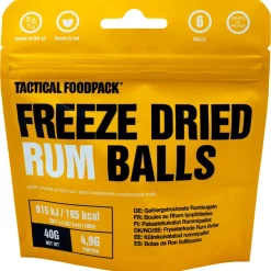 Repas Lyophilisé Tactical Foodpack Boules au rhum lyophilisées 40g