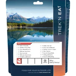 Repas Lyophilisé Trek'n Eat Curry De Poulet Au Riz 200 g.