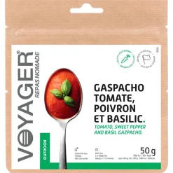 Repas Lyophilisé Voyager Gaspacho Tomate, Poivron Et Basilic 50 g.