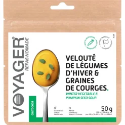 Repas Lyophilisé Voyager Velouté De Légumes D'Hiver Et Graines De Courges 50 g.