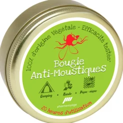 Répulsif Insectes Pharmavoyage Bougie Anti-Moustiques