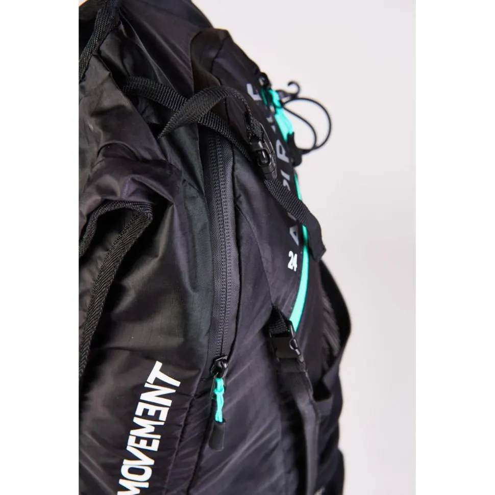 Sac à dos Movement Alpi Race 24 Black Turquoise