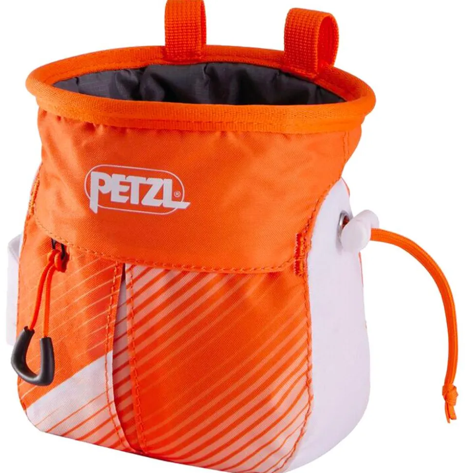 Sac à magnésie Petzl Sakapoche Orange White