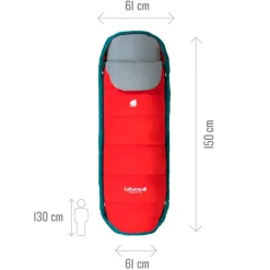Sac de couchage Lafuma Nunavüt Kid Java Red