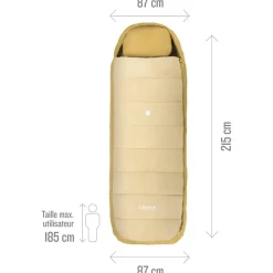 Sac de couchage Lafuma Nunavut Light Left Sesame