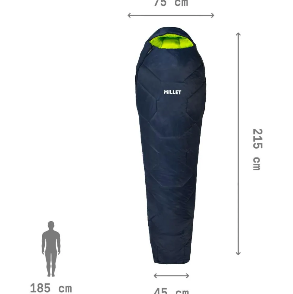 Sac de couchage Millet Baikal 1100 Saphir