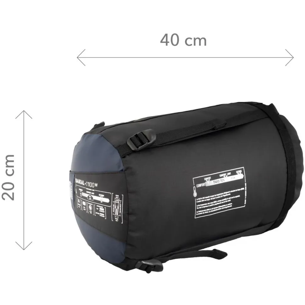 Sac de couchage Millet Baikal 1100 Women Saphir