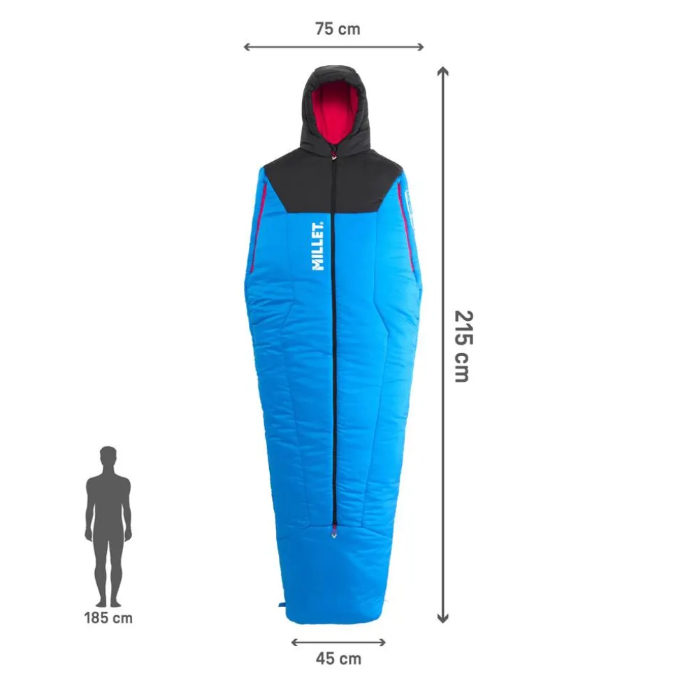 Sac de couchage Millet Bossons -10° Icon Blue Black