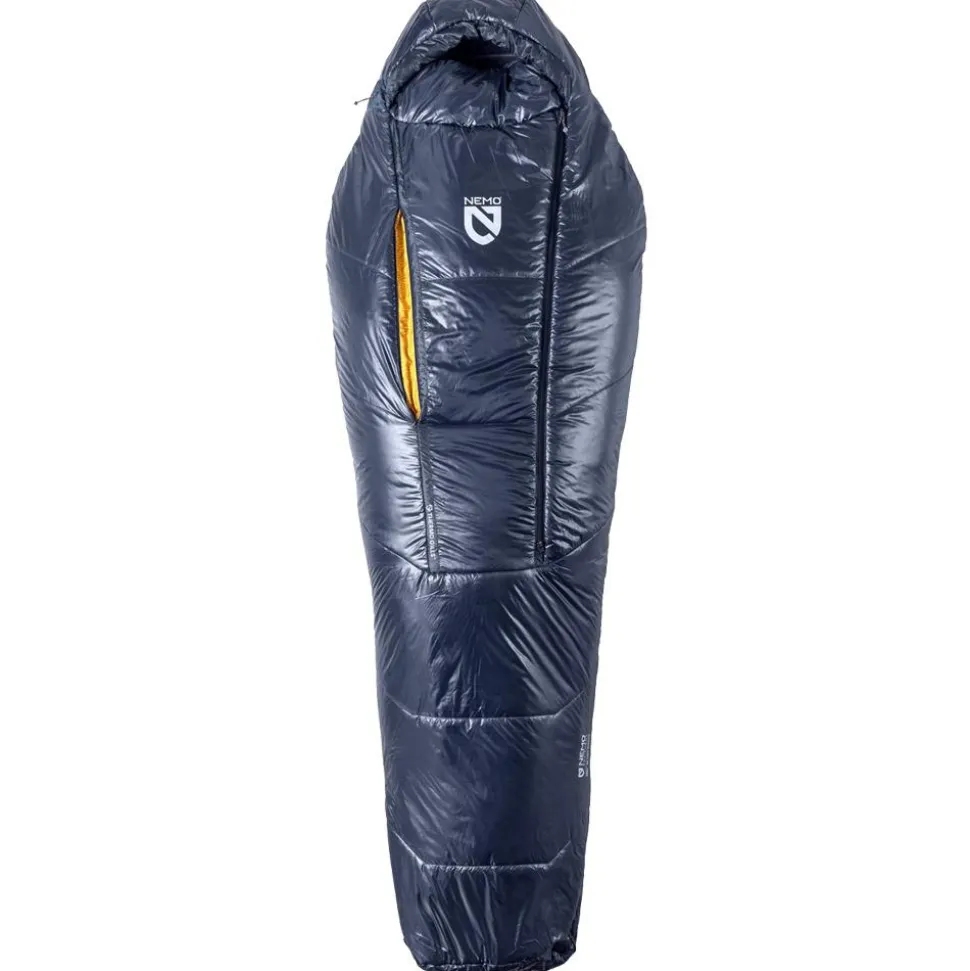 Sac de couchage Nemo Soul 30/40 Blue Granite Odyssey Gray Mango