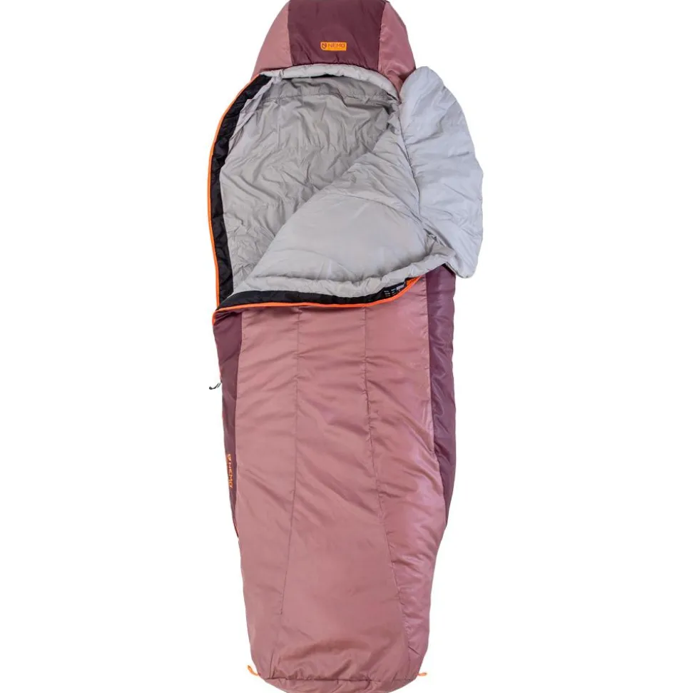 Sac de couchage Nemo Tempo Women's 35 Twilight Mauve Paloma Gray