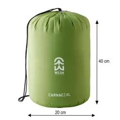 Sac de couchage Wilsa Carnac XL Grey Green