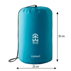 Sac de couchage Wilsa Carnac Grey Blue