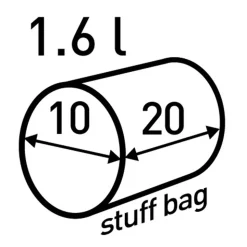 Sac de couchage Wilsa Trail 600 Vert Gris