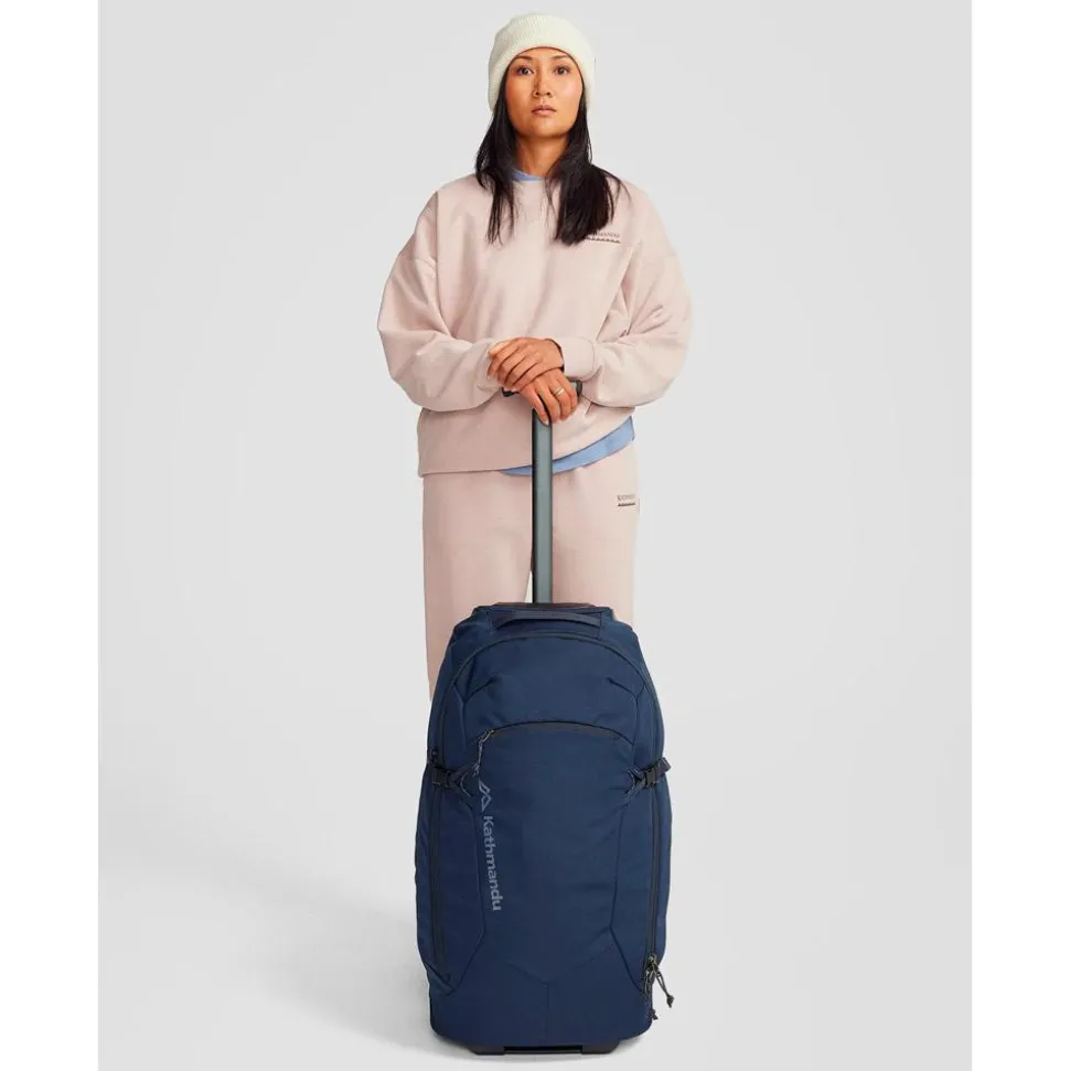 Sac de voyage Kathmandu Hybrid Trolley 50L Pure Navy