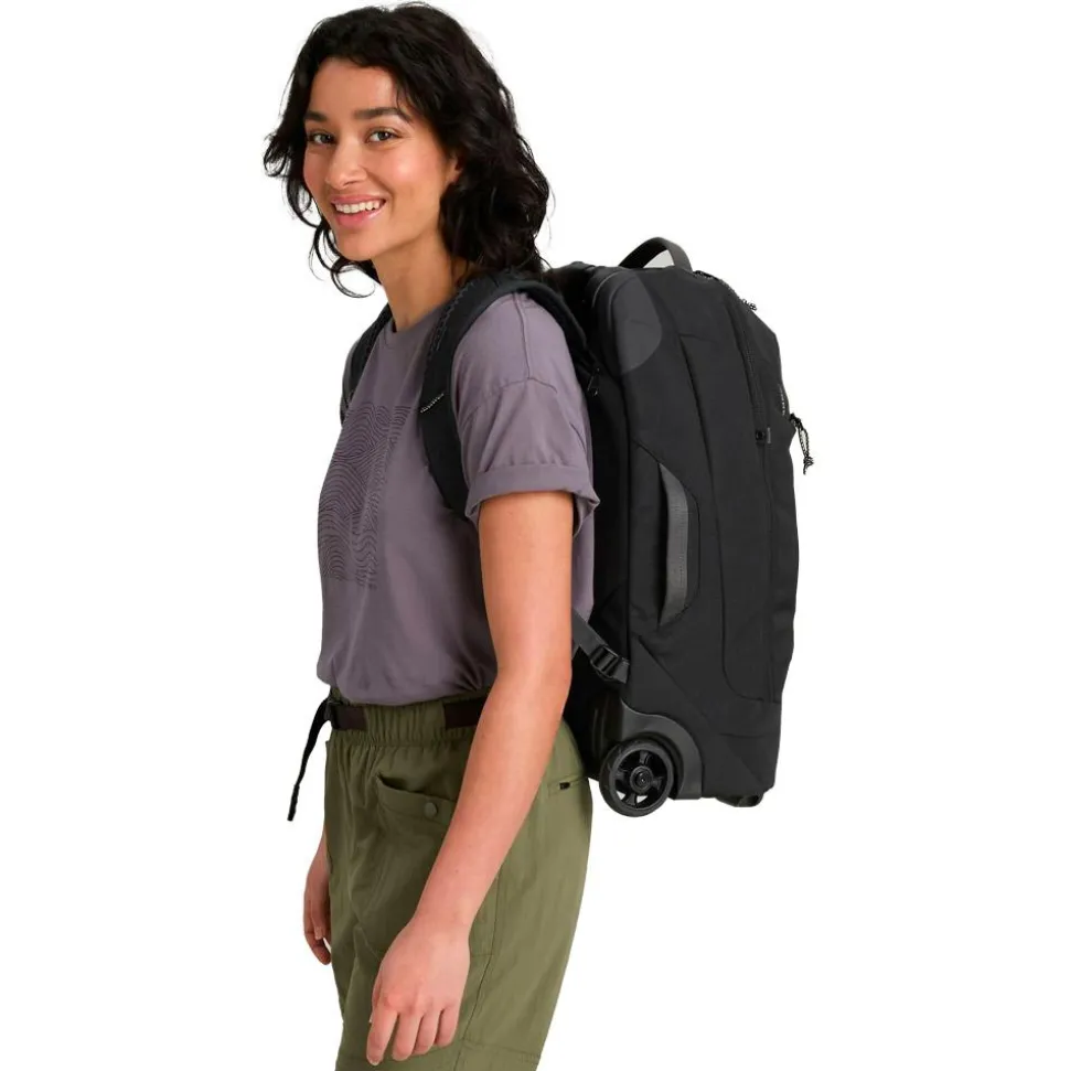 Sac de voyage Kathmandu Hybrid Trolley 32L Black Stingray