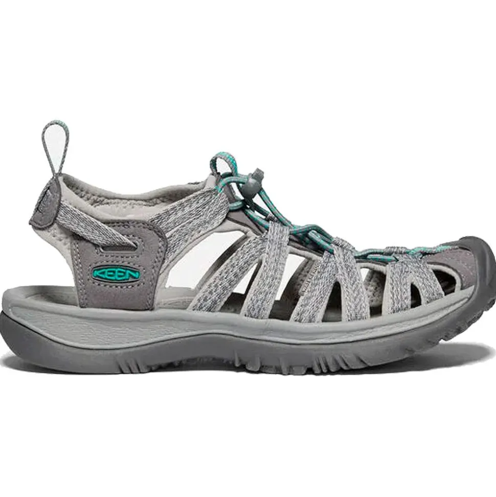 Sandales de randonnée Keen Whisper Grey Peacock Green