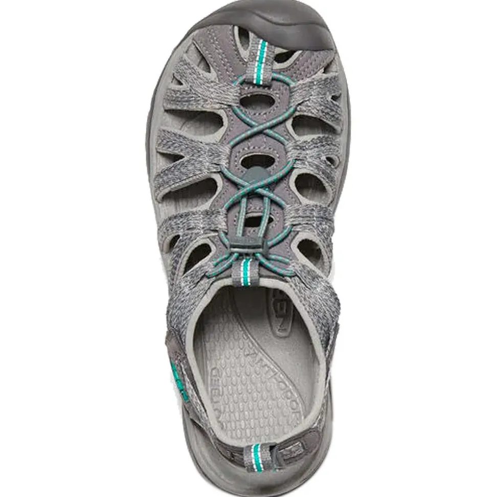 Sandales de randonnée Keen Whisper Grey Peacock Green