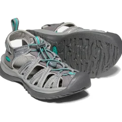 Sandales de randonnée Keen Whisper Grey Peacock Green