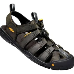 Sandales de randonnée Keen Clearwater CNX Leather Magnet Black