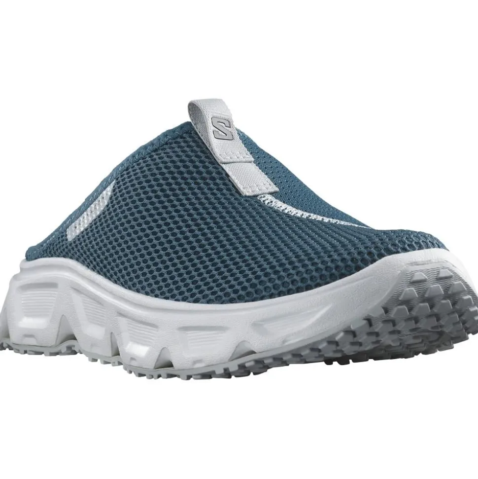 Sandales de récupération Salomon Reelax Slide 6.0 Blue Ashes White Pearl Blue