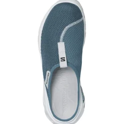 Sandales de récupération Salomon Reelax Slide 6.0 Blue Ashes White Pearl Blue