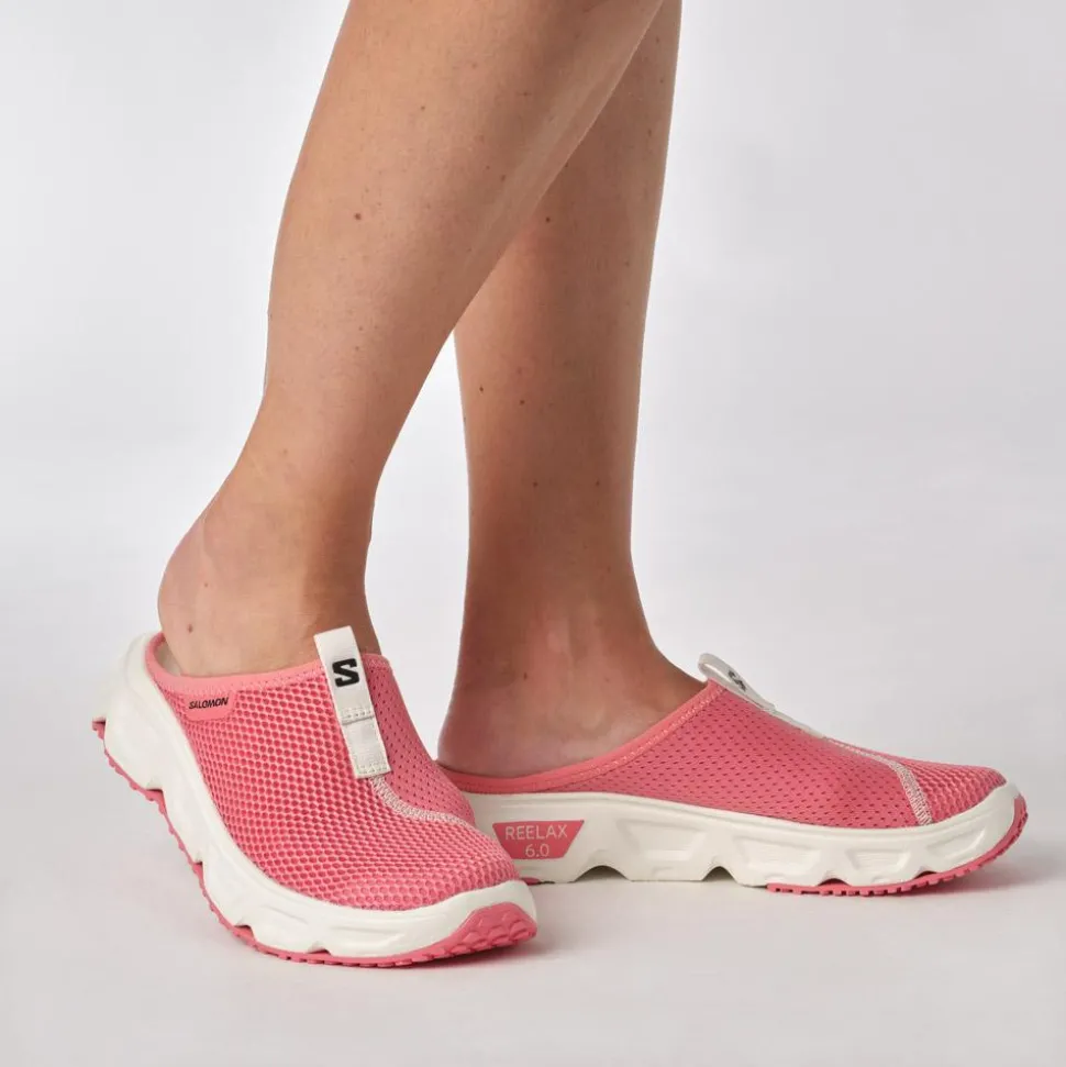 Sandales de récupération Salomon Reelax Slide 6.0 W Tea Rose White Vanilla Ice