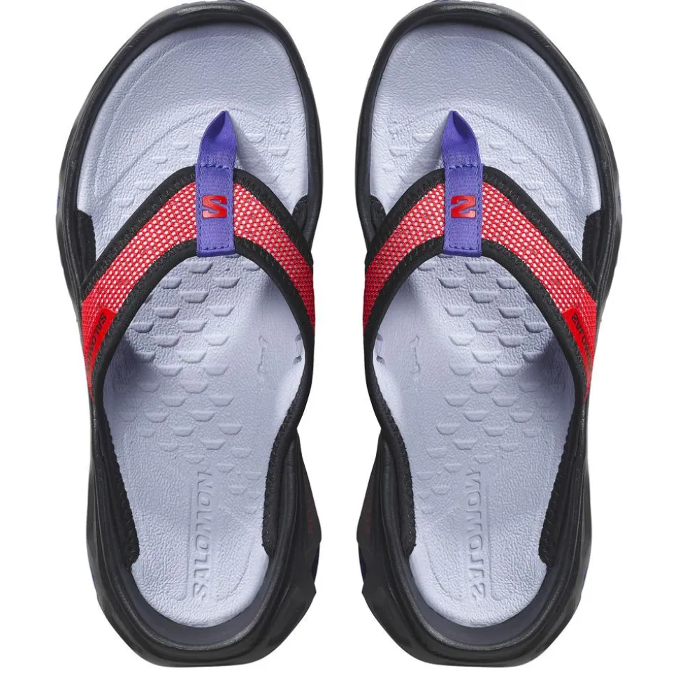 Sandales de récupération Salomon Reelax Break 6.0 W Cosmic Sky Black Flame Scarlet