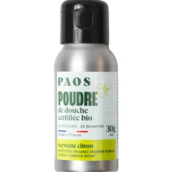Savon Paos Poudre De Douche Bio 30 g Verveine Citron