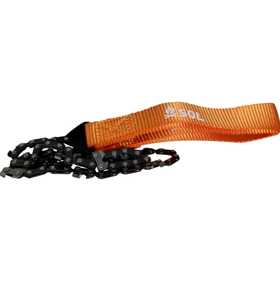 Scie à chaîne SOL Pocket Chain Saw Black Orange